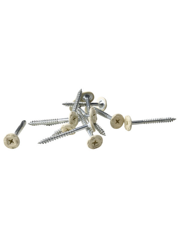 Skrue-traebeton-BEIGE-45-mm-Low-res-600x232 Wood wool screws PH2 Beige - 250 Stk.